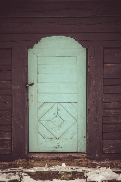 uzavřené bílé dveře - Fotografie, Obrázek