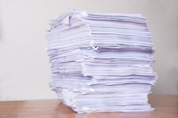 stacked papers, business - Photo, Image