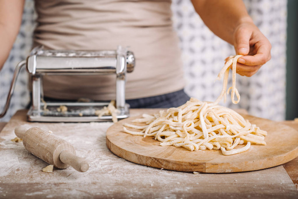 Traditional home made pasta - Foto, Imagem
