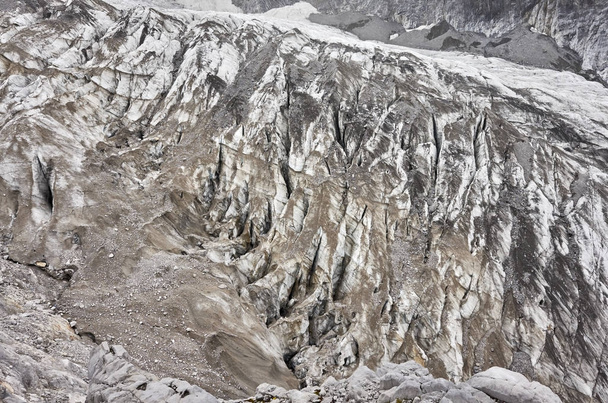 Imagen de cerca de un glaciar, China
. - Foto, Imagen