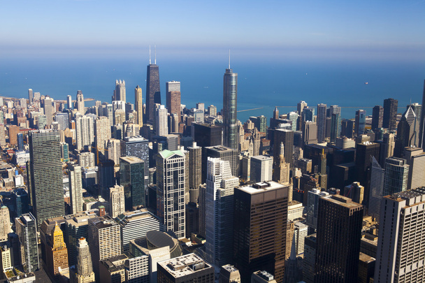 Chicago Centro città (Vista aerea
) - Foto, immagini