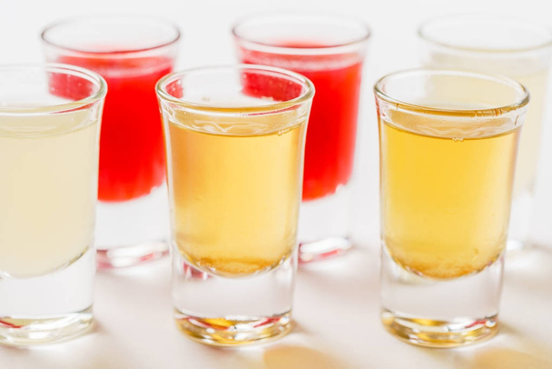 Glasses with  alcoholic drink  - Photo, Image
