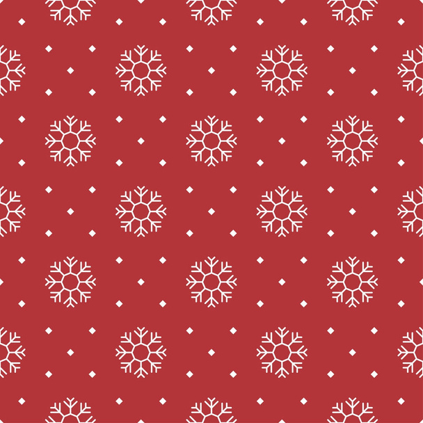 Pattern seamless snowflake - Vektor, kép