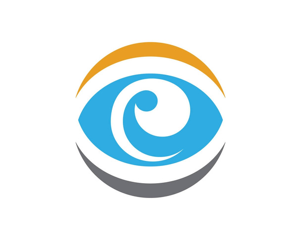 Tożsamość marki Corporate Eye Care wektor projekt logo - Wektor, obraz