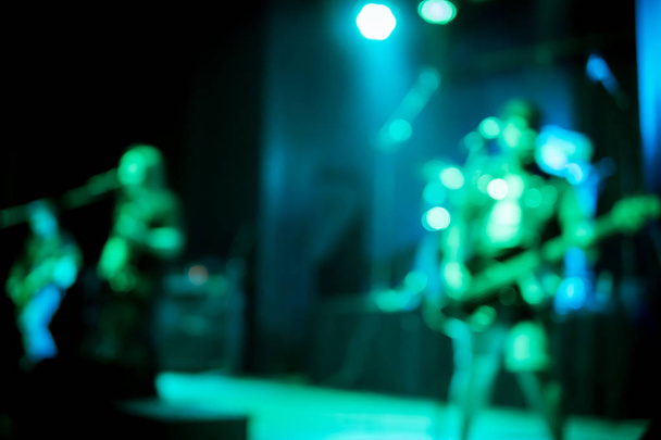 Stage performance blurred - Foto, Bild