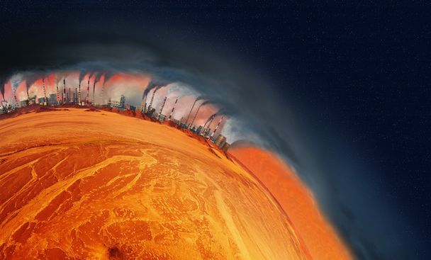 Overheat planet - Photo, Image