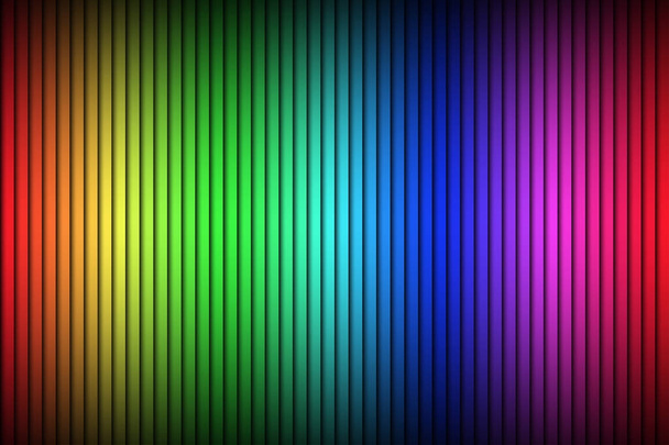 Abstract vector background, modern bright background with vertical lines, color spectrum - Вектор,изображение