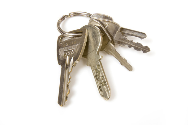 Haufen Hausschlüssel - Foto, Bild