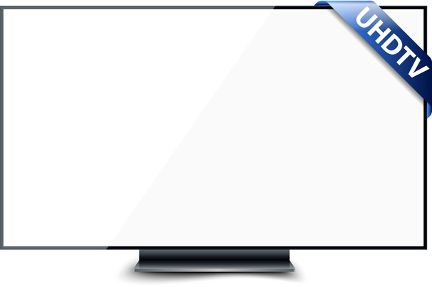 LED TV - Vector, Image