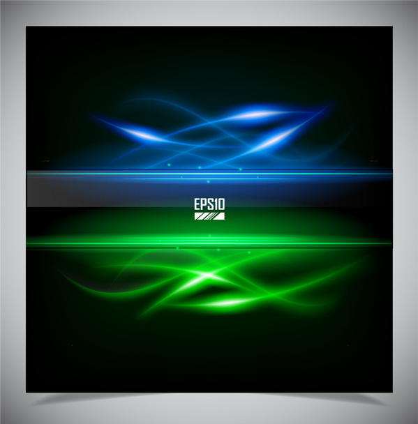Color abstract glowing background - Vetor, Imagem