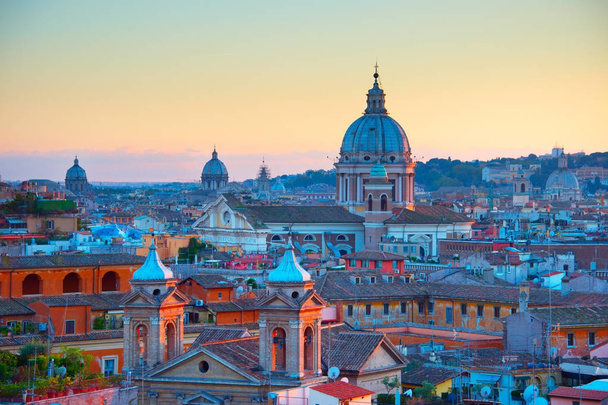 Róma, Twilight, Olaszország - Fotó, kép