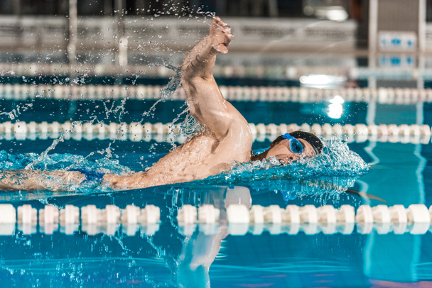 joven nadador profesional
 - Foto, Imagen