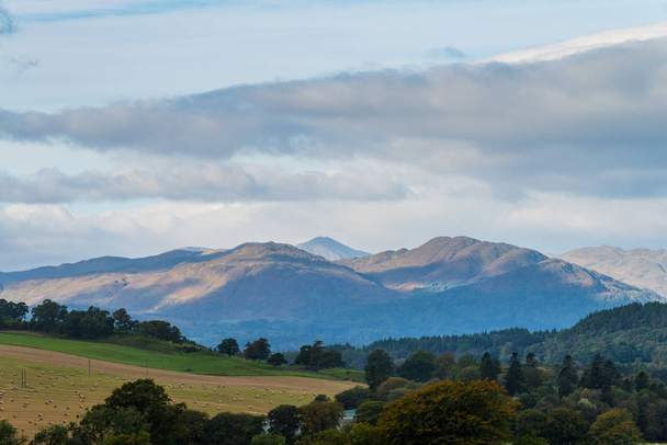 Perthshire hegyek Skócia. - Fotó, kép
