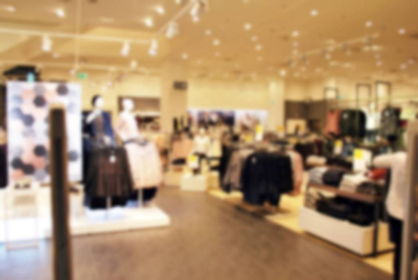 Fashion Store intreepupil onscherpe achtergrond - Foto, afbeelding