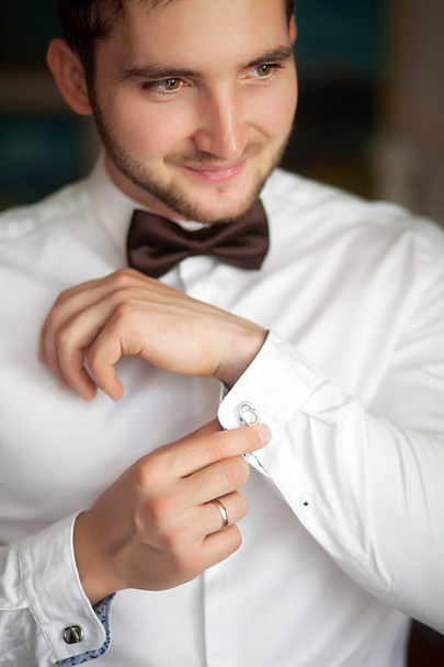 an image of groom at home - Photo, Image