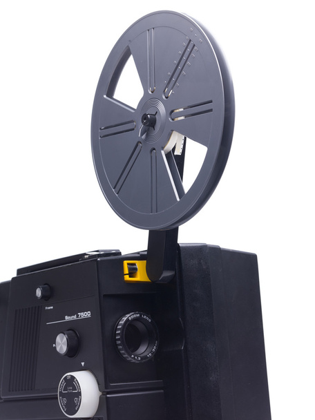 Vieux projecteur de film
 - Photo, image