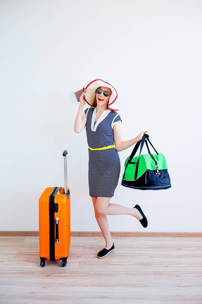 Woman going on a trip - Photo, image