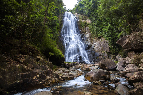 Khao Nan National Park,Sunanta Waterfall Nakhon Si Thammarat Tha - Photo, Image