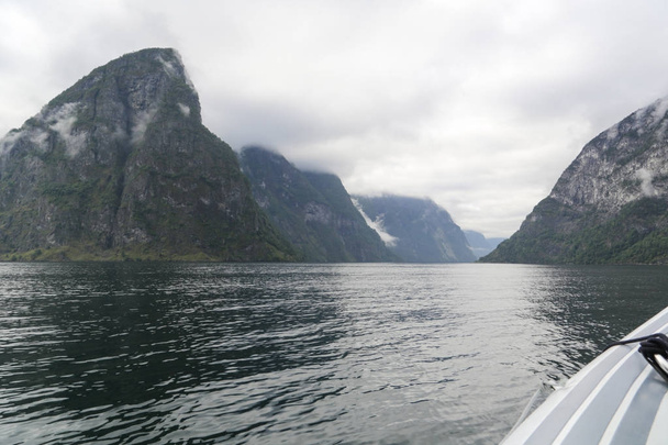 naeroyfjord und aurlandsfjord - Foto, Bild