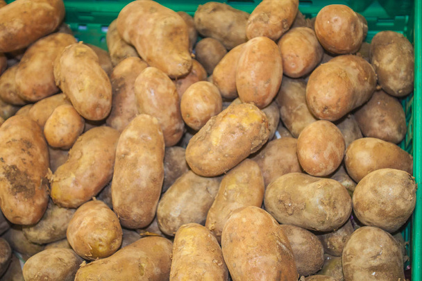 bramborové pozadí izolovat - Fotografie, Obrázek
