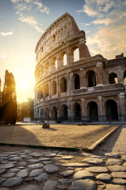 Velké Koloseum v ranní - Fotografie, Obrázek