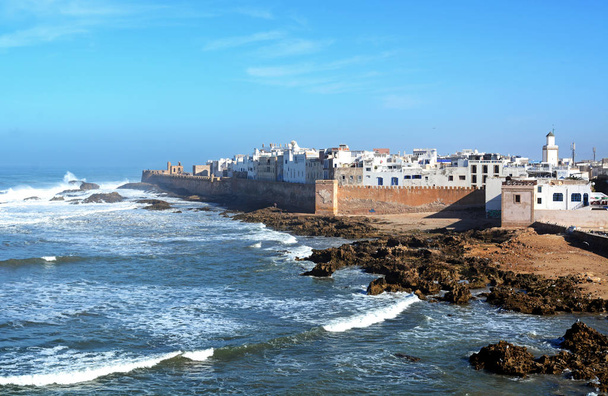  Essaouira is a city and port on the Atlantic coast in Morocco, North Africa - 写真・画像