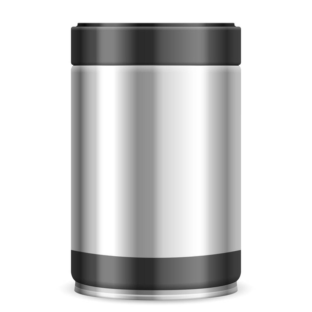 Coffee canister on a white  - ベクター画像