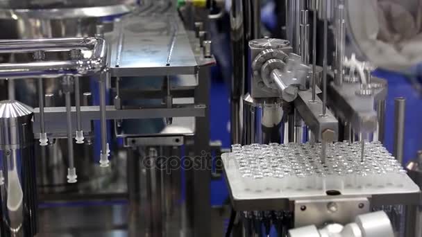 Pharmaceutical equipment, filling machine - Footage, Video