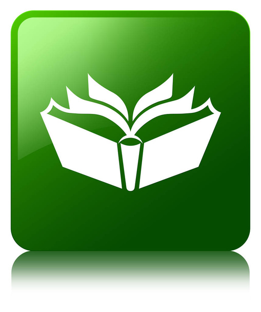 Fordítás ikonra zöld négyzet gomb - Fotó, kép