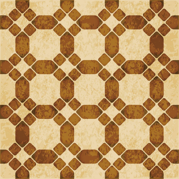 Retro brown watercolor texture grunge seamless background - Vector, Image