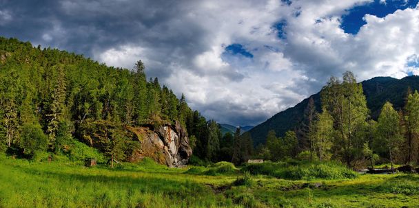Sommer im Altai - Foto, Bild