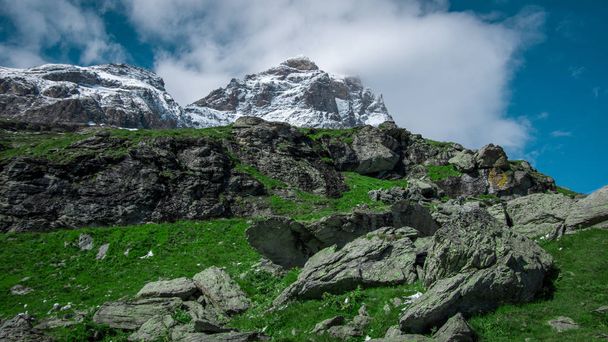 Südwand des Matterhorns. - Foto, Bild