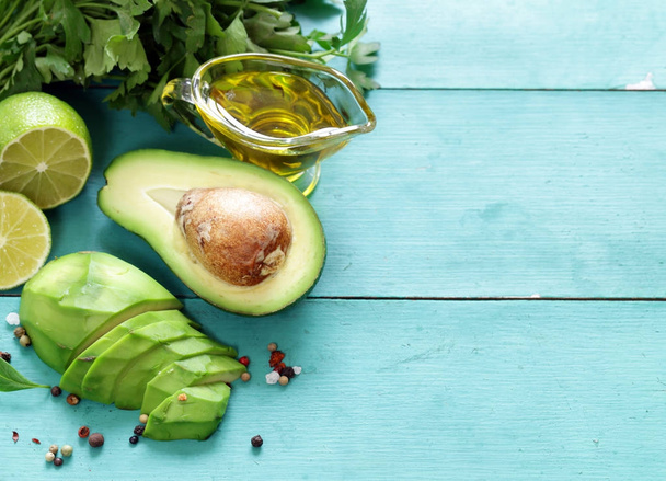 natural organic avocado - healthy and nutrition food - Photo, Image