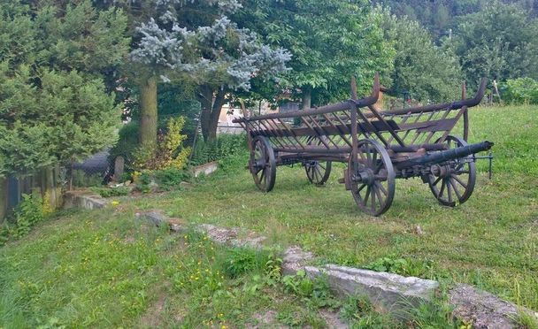storica carrozza in legno, Boemia orientale
 - Foto, immagini