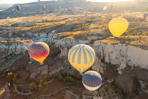 Hot air Balloons flight in Cappadocia - Foto, afbeelding