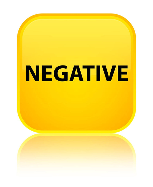 Negativo botão quadrado amarelo especial
 - Foto, Imagem