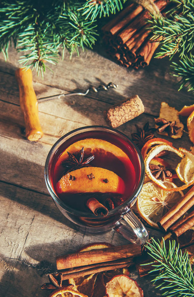 Mulled wine. Selective focus. - Photo, image