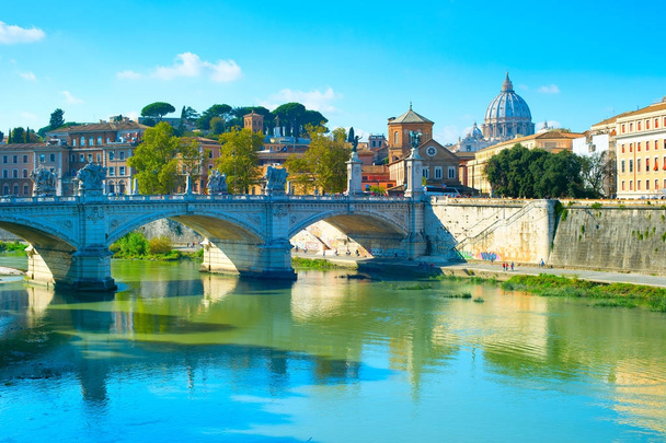 Róma városkép, Olaszország - Fotó, kép