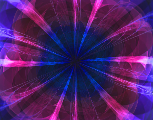 abstrato flor forma fractal
 - Foto, Imagem