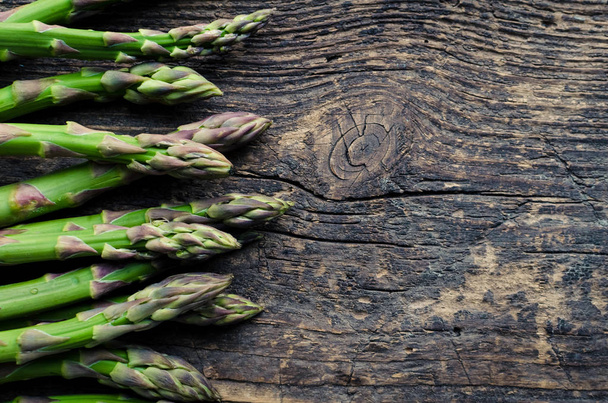 Fresh green asparagus - Photo, image