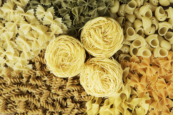 Types of pasta - Valokuva, kuva