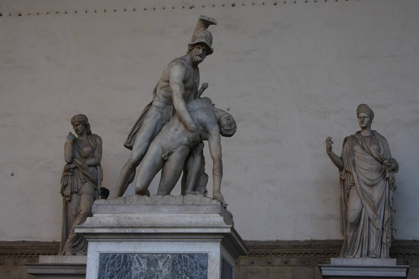 Florenz Stadt Skulpturen - Foto, Bild