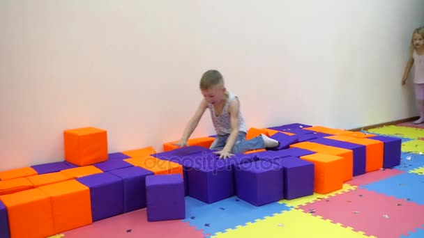 Childrens indoor games. - Felvétel, videó