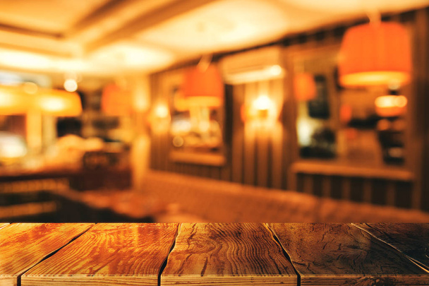 Creative blurry restaurant wallpaper - Foto, Bild