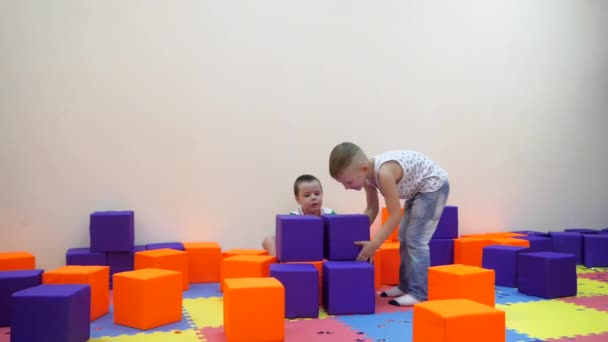 Childrens indoor games. - Filmati, video