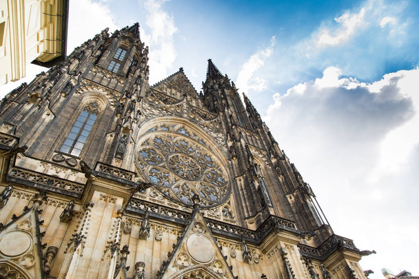 St. Vitus Cathedral in Prague, Czech Republic - Foto, Imagem