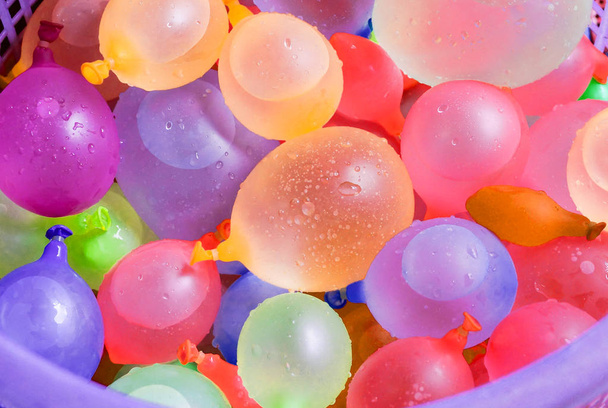 renkli su balonları - Fotoğraf, Görsel