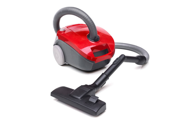 Vacuum cleaner in rode kleur - Foto, afbeelding