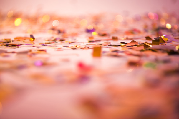 fond de confettis dorés
 - Photo, image