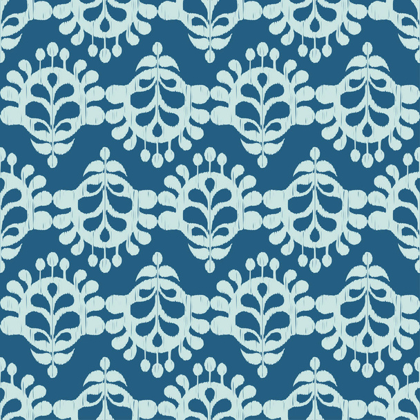 Ethnic boho seamless pattern. Scribble texture. Retro motif. Textile rapport. - ベクター画像